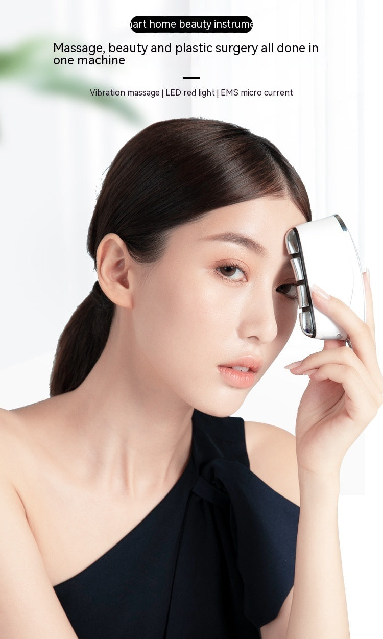 Facial Massage Essential Oil Lifting Warm Muscle-poking Stick Home EMS Micro Current Inductive Therapeutical Instrument