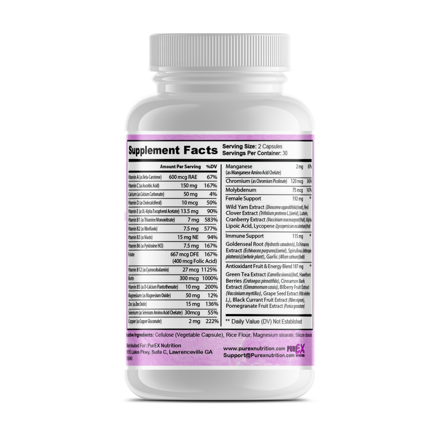 Pure Multivitamins - Womens