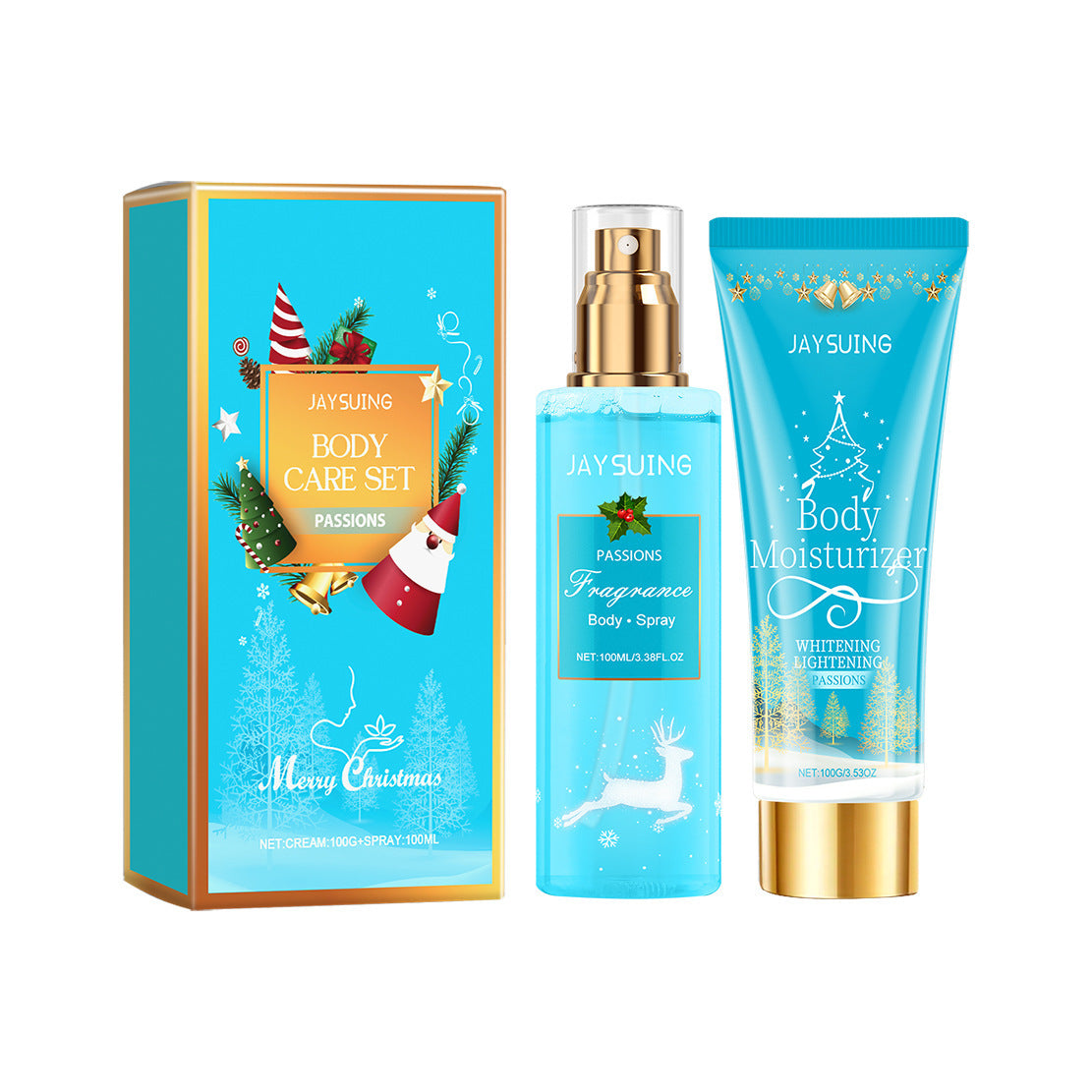 Christmas Fragrance Body Care Kit Moisturizing
