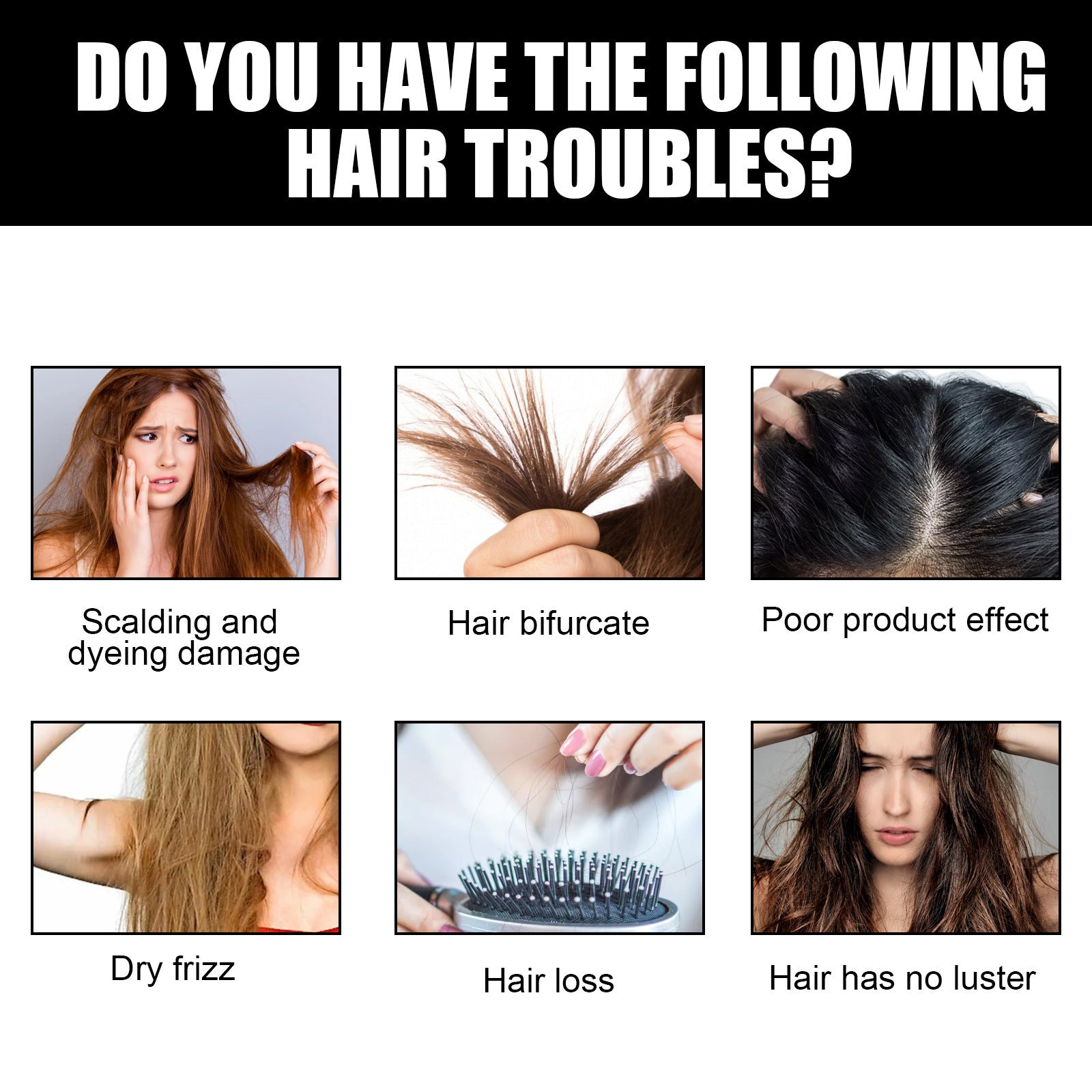 Dense Hair Essential Oil Soft Anti-drop Tough Hair Fixing