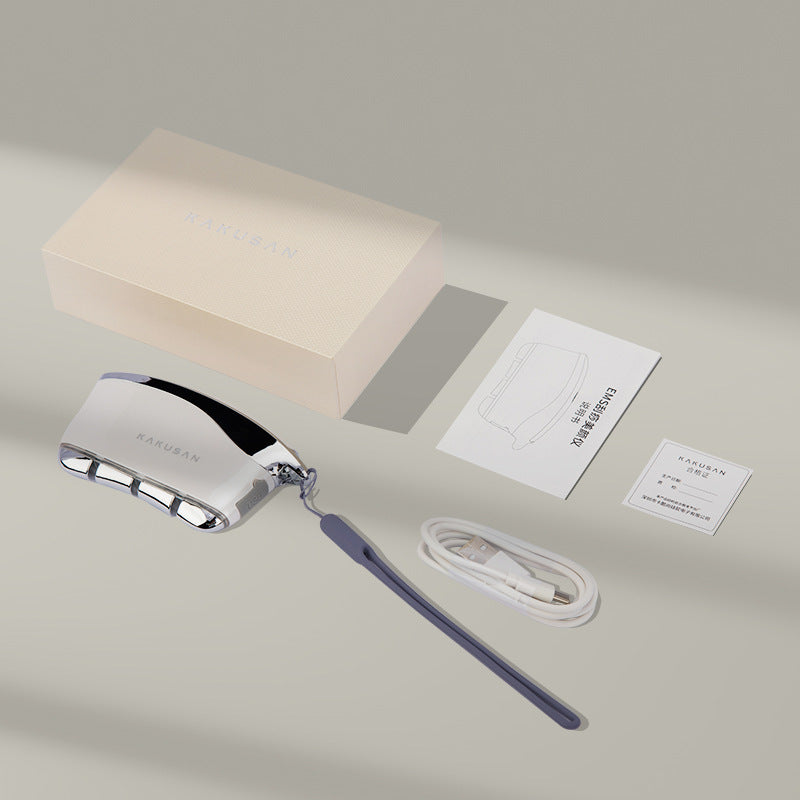 Facial Massage Essential Oil Lifting Warm Muscle-poking Stick Home EMS Micro Current Inductive Therapeutical Instrument