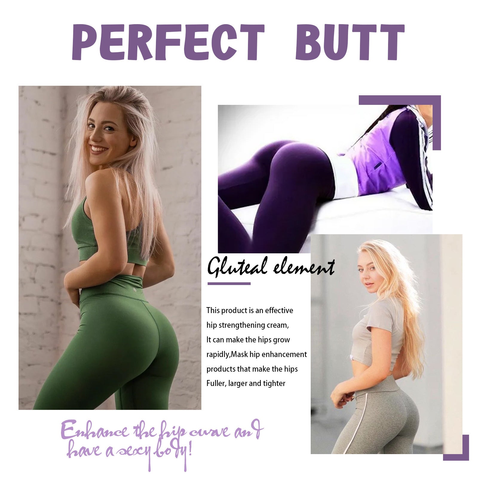 Hip Lifting Essential Oil Tightens And Lifts The Curve Of The Buttocks